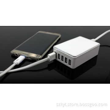 5V 7A low price china mobile phone usb charger, portable usb charger with CE FCC ROHS